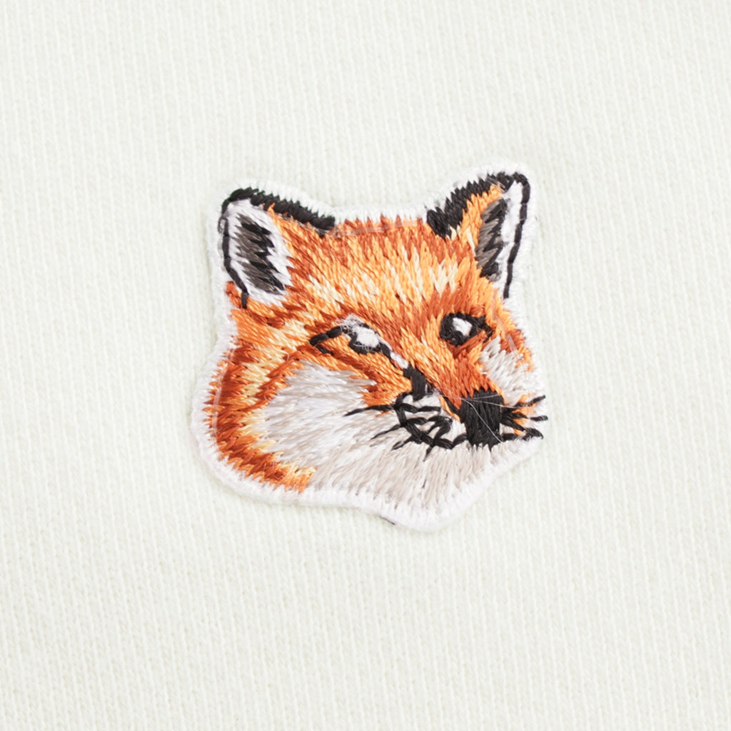 Fox Head Patch Sweatshirt - Ecru