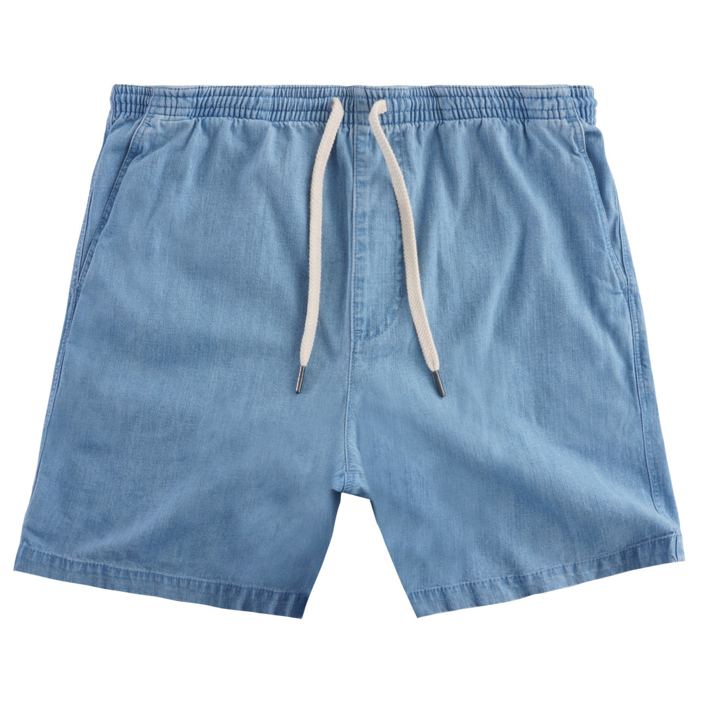 Redwald Drawstring Short  - Denim
