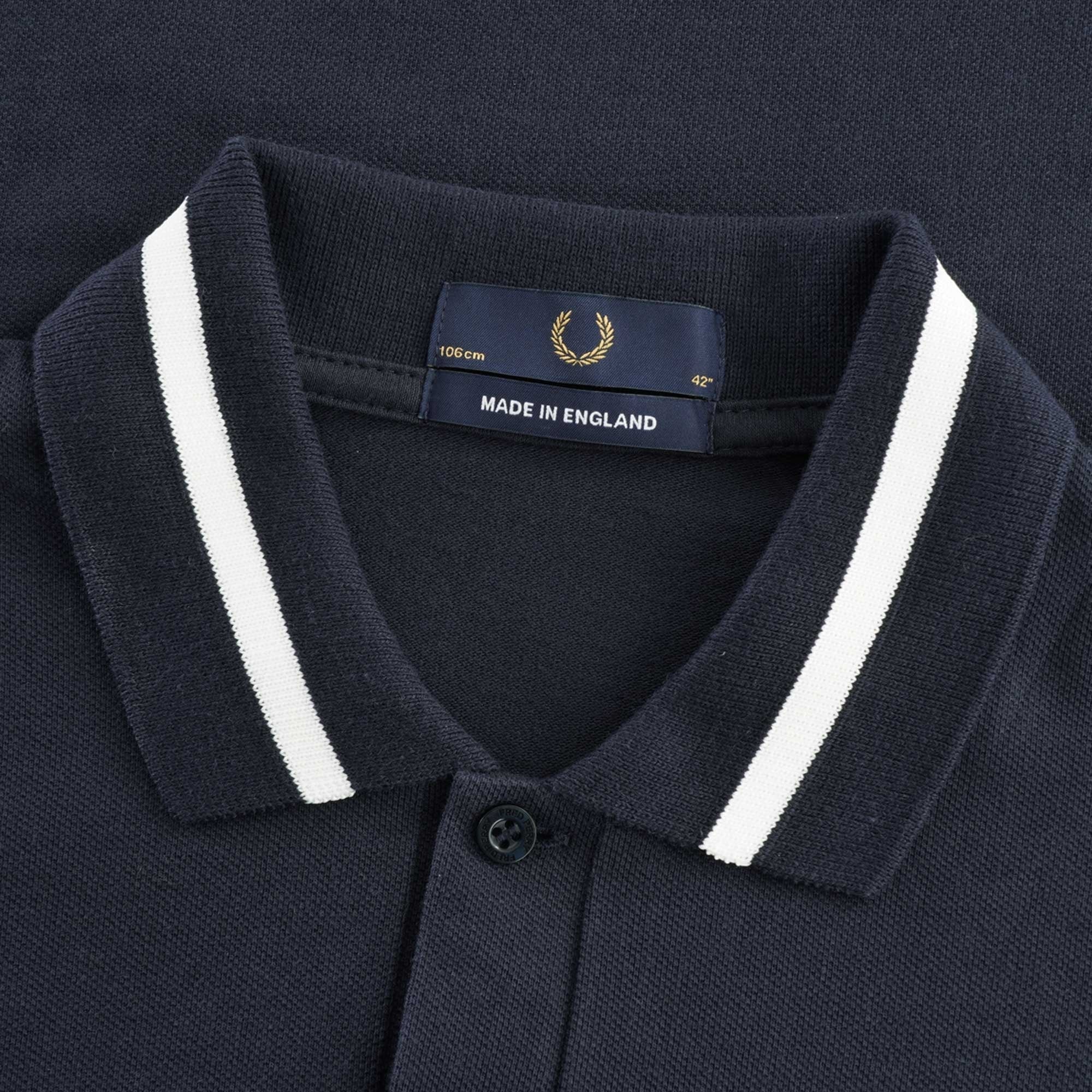 Fred Perry Reissues M2 Single Tip Polo Shirt - Navy