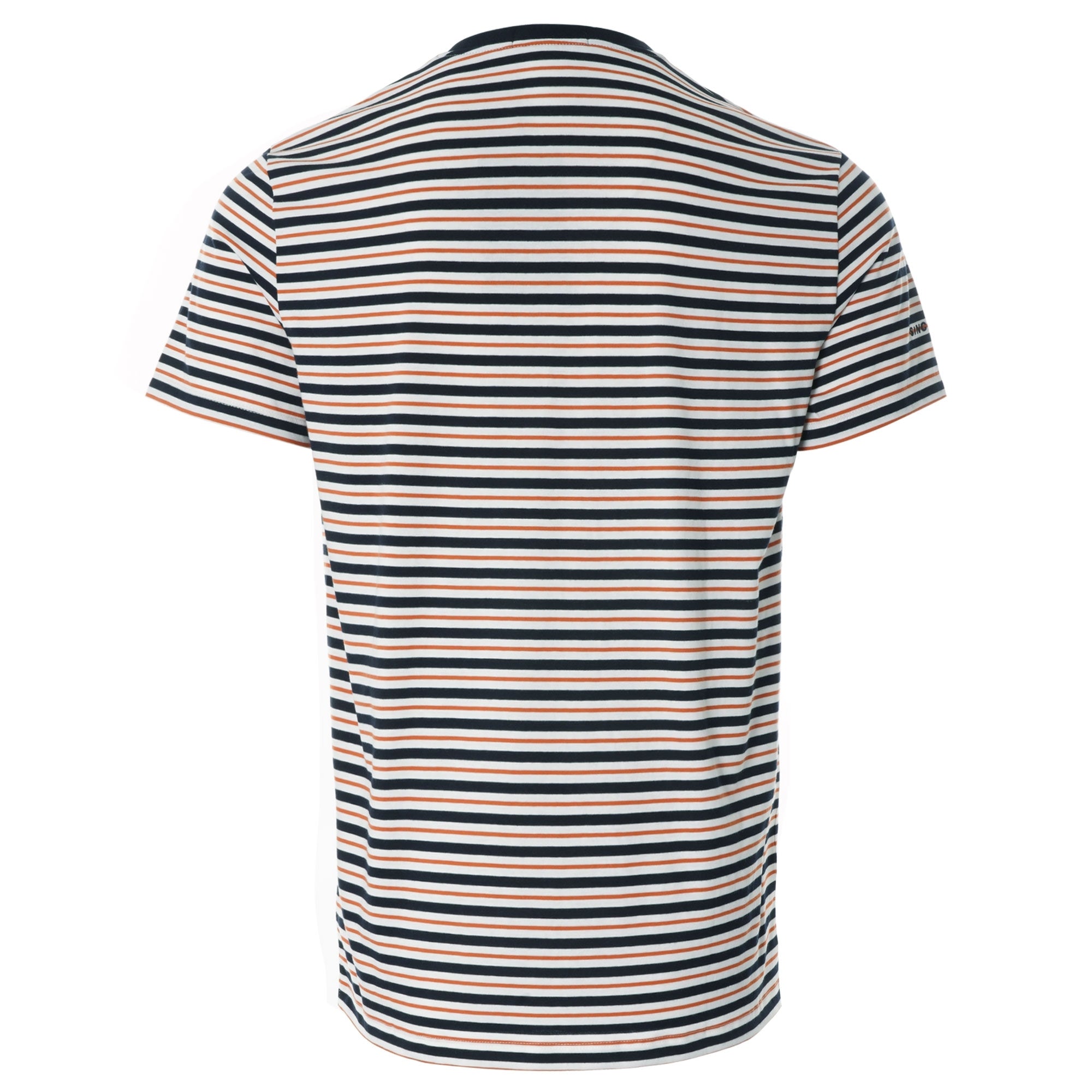 Fine Stripe T-Shirt - Snow White