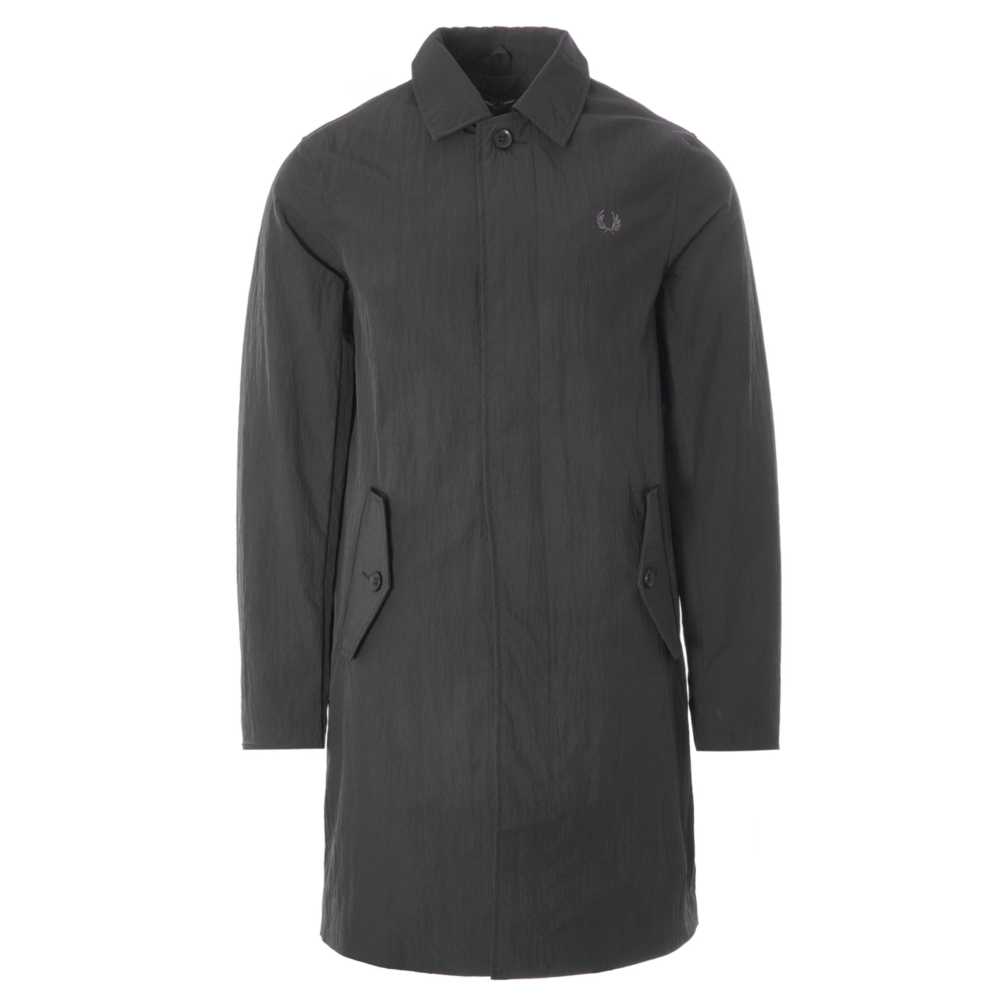 Button Through Mac - Black