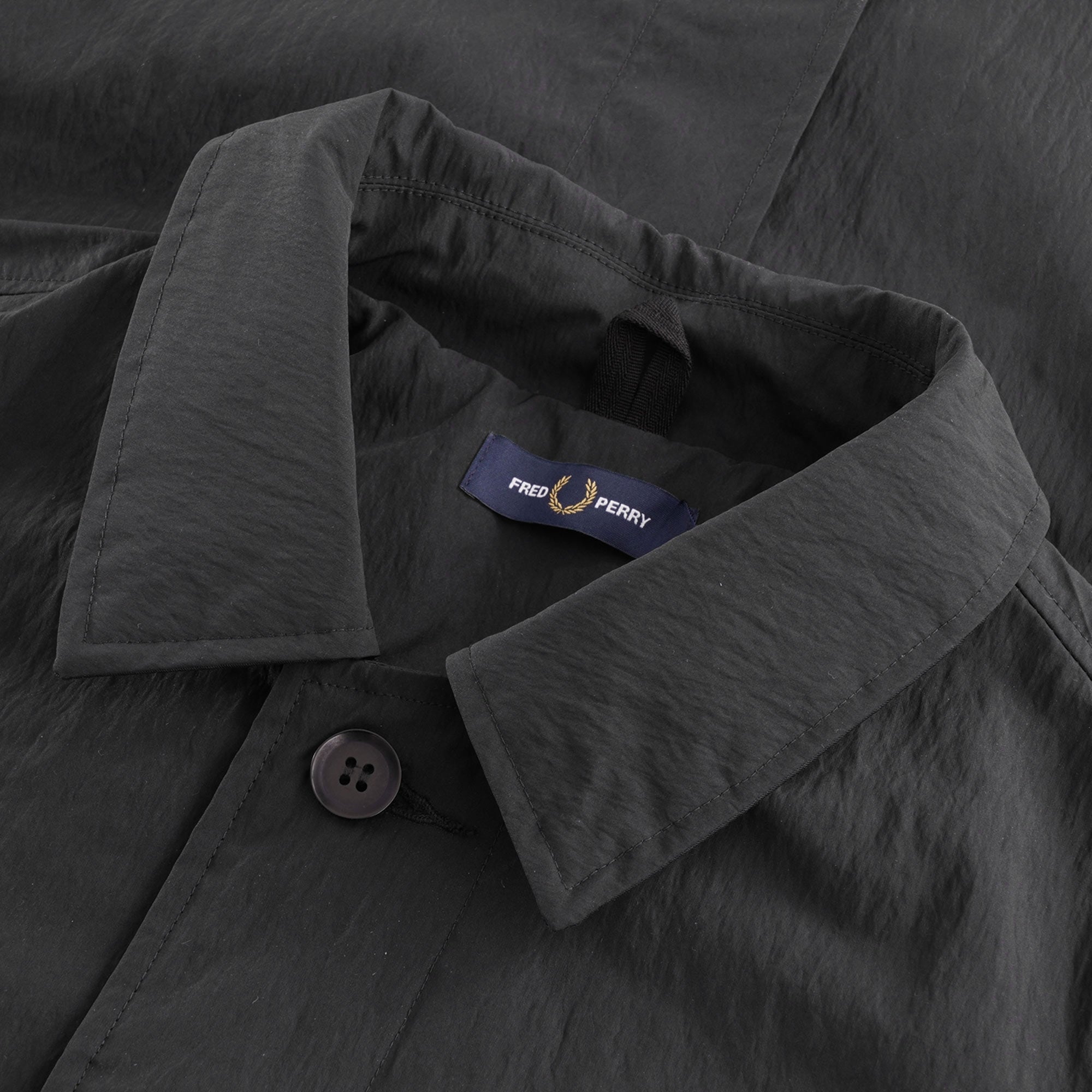 Button Through Mac - Black