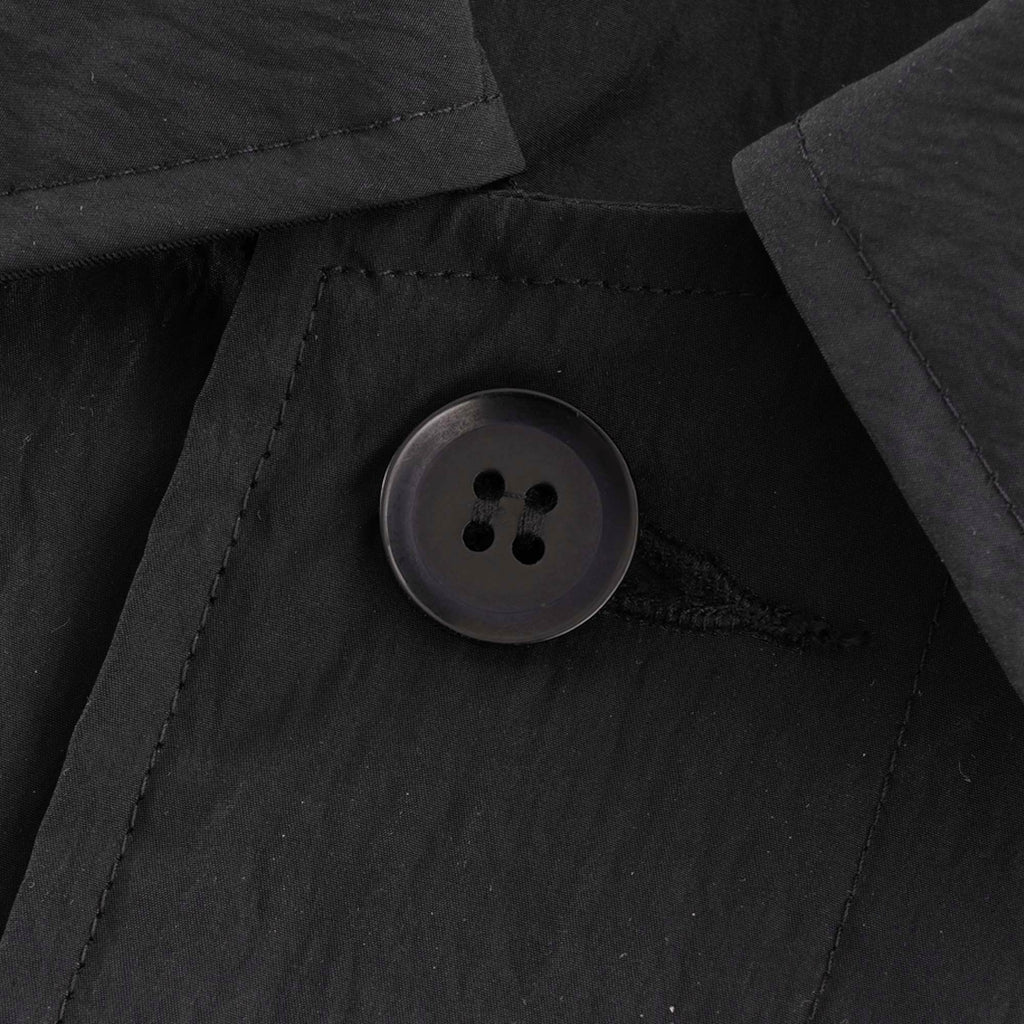 Button Through Mac - Black