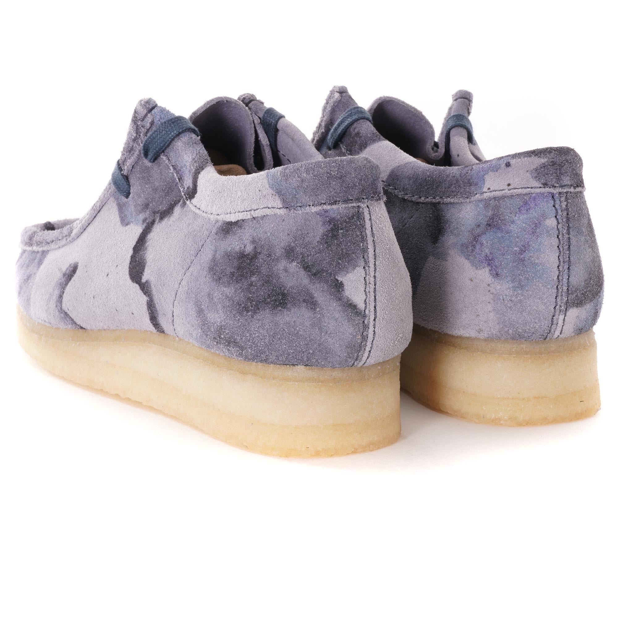 Clarks Originals Wallabee - Blue Camo – Stuarts London