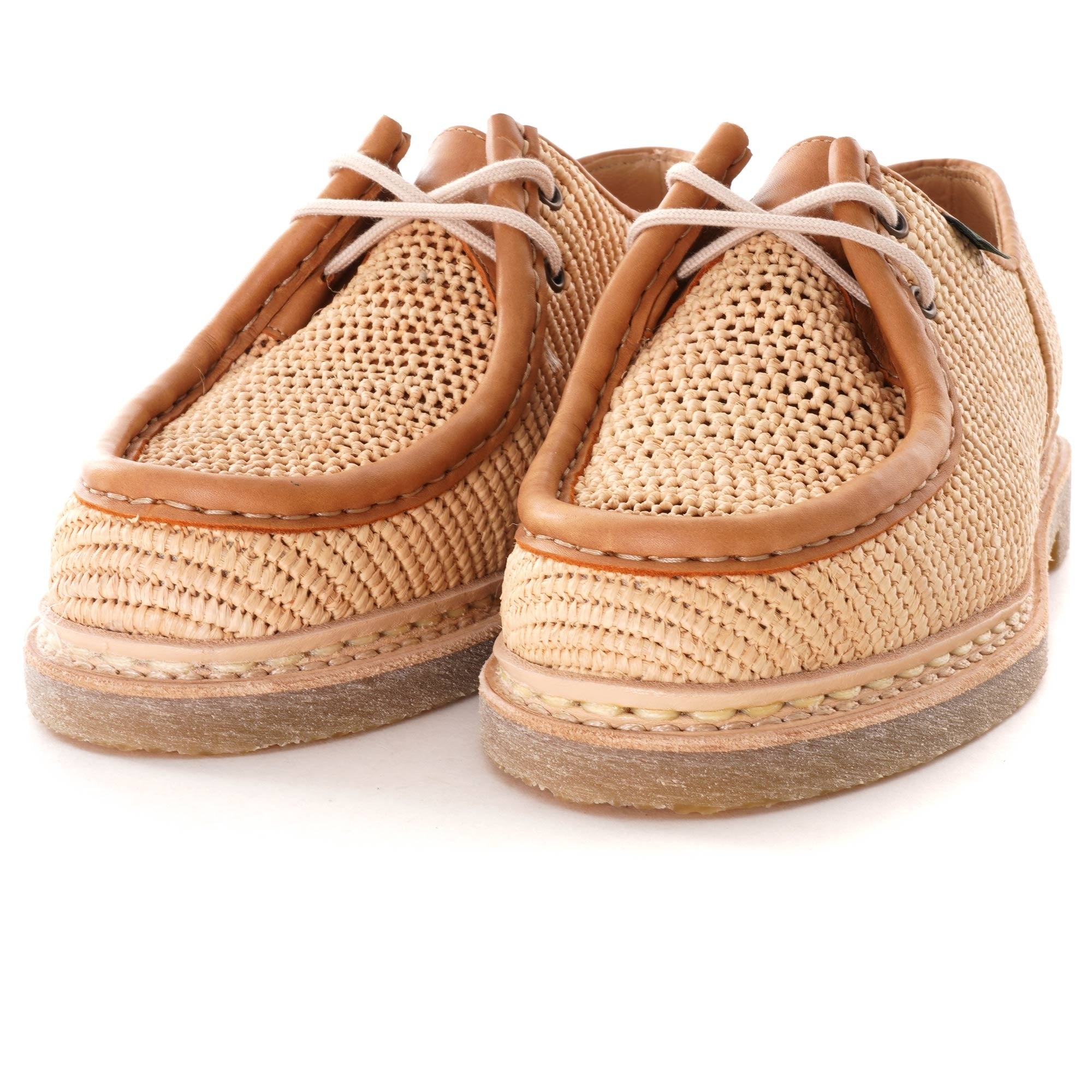 Paraboot Michael Raphia - Beige – Stuarts London