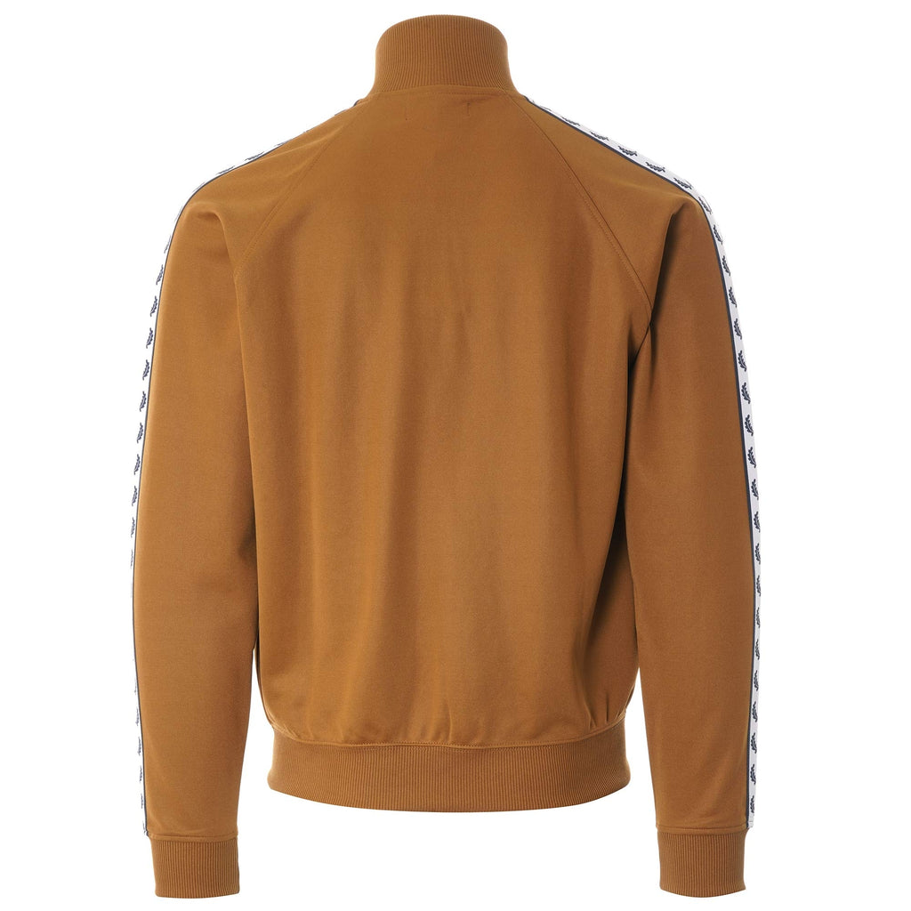 Taped Track Jacket - Dark Caramel