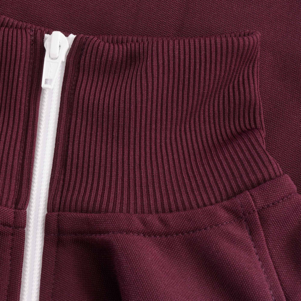 Taped Track Jacket - Mahogany