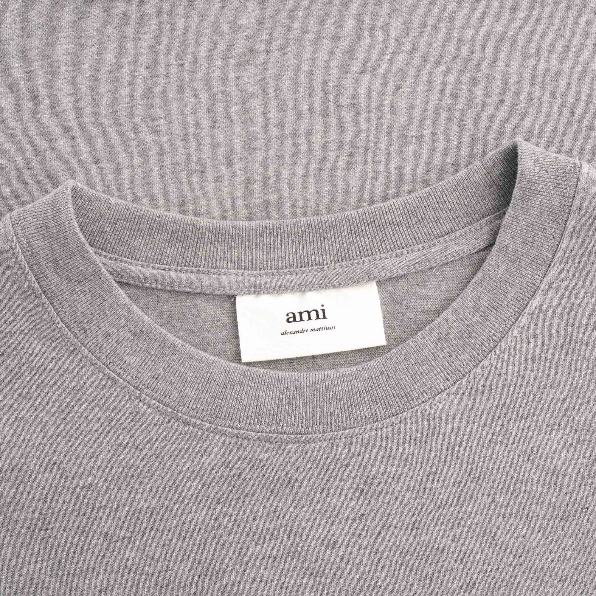 Ami De Coeur T-Shirt LS - Heather Grey