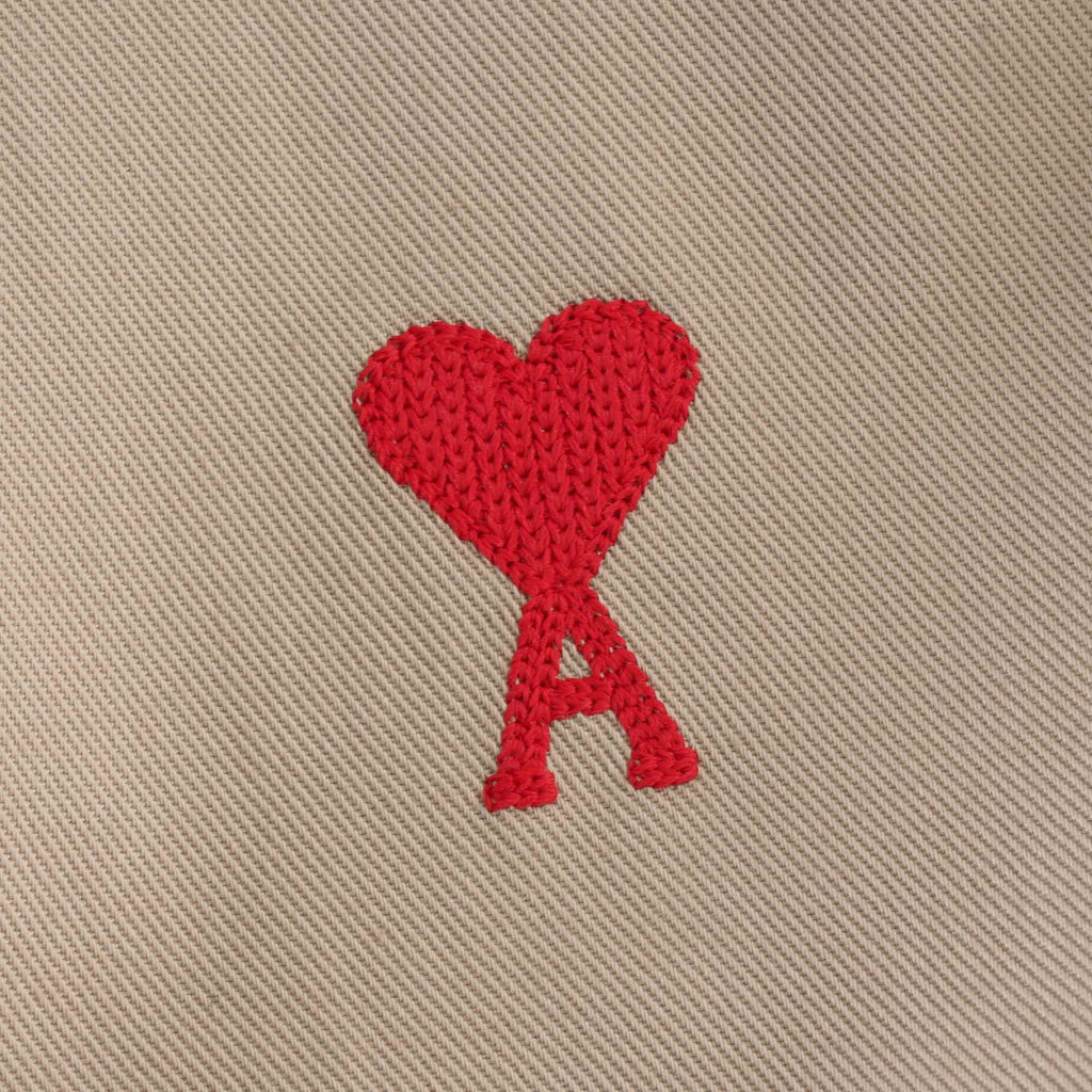 Ami De Coeur Zipped Jacket - Beige