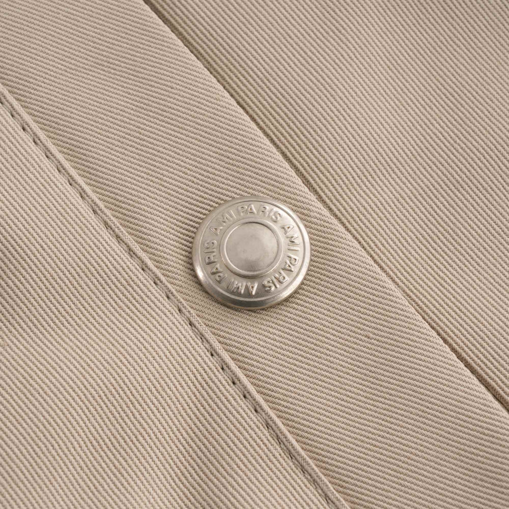 Ami De Coeur Zipped Jacket - Beige