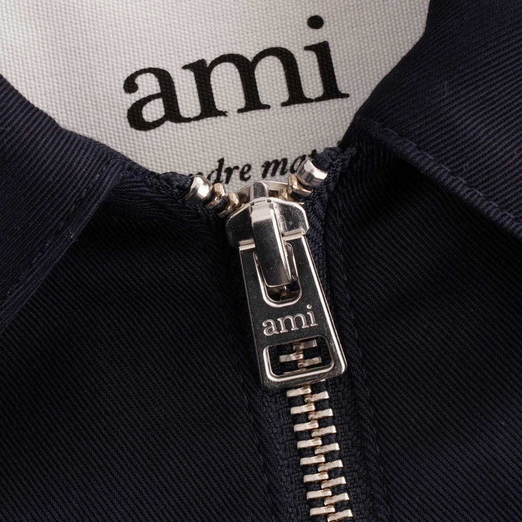 Ami De Coeur Zipped Jacket - Navy