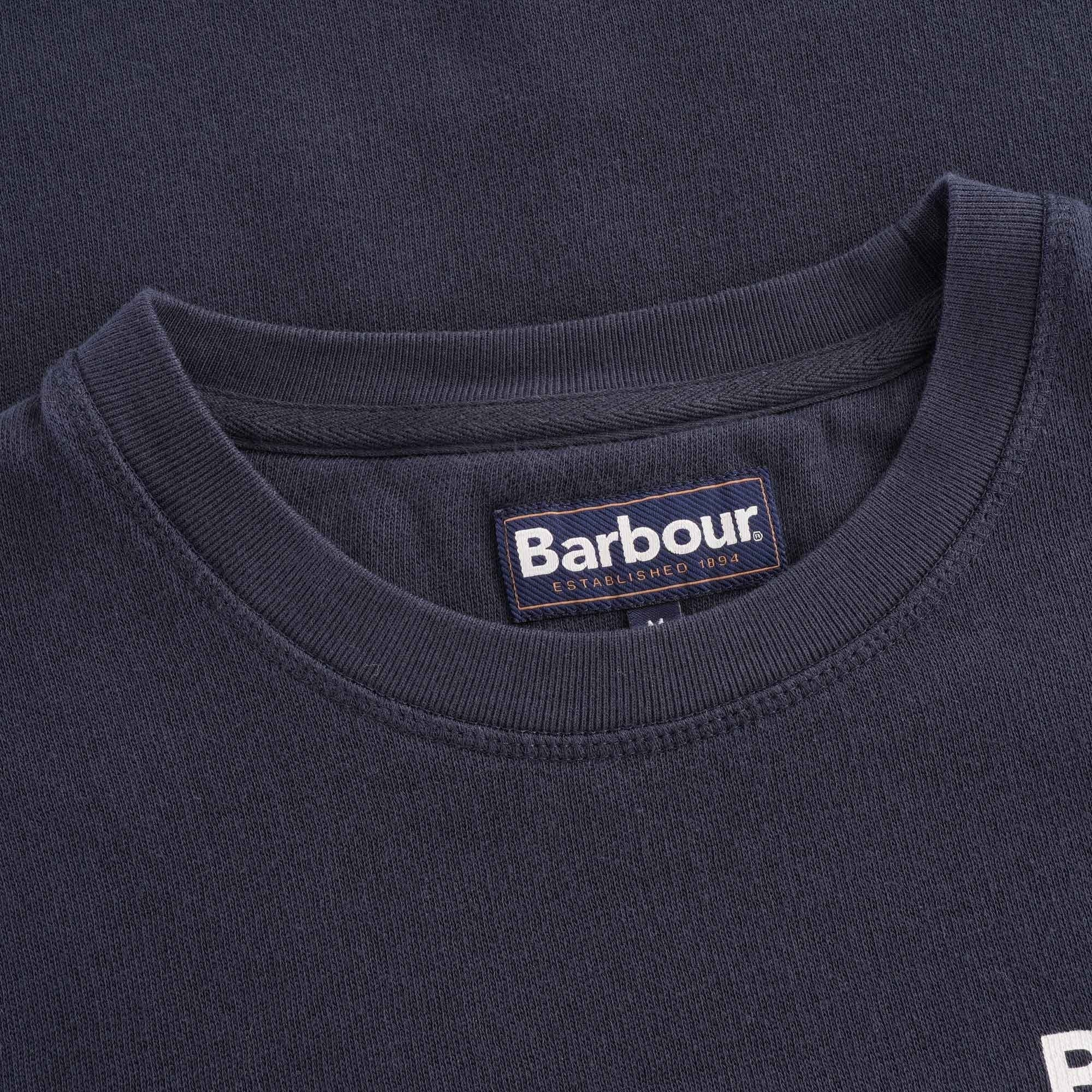 Reed Crew Neck Jumper - Navy