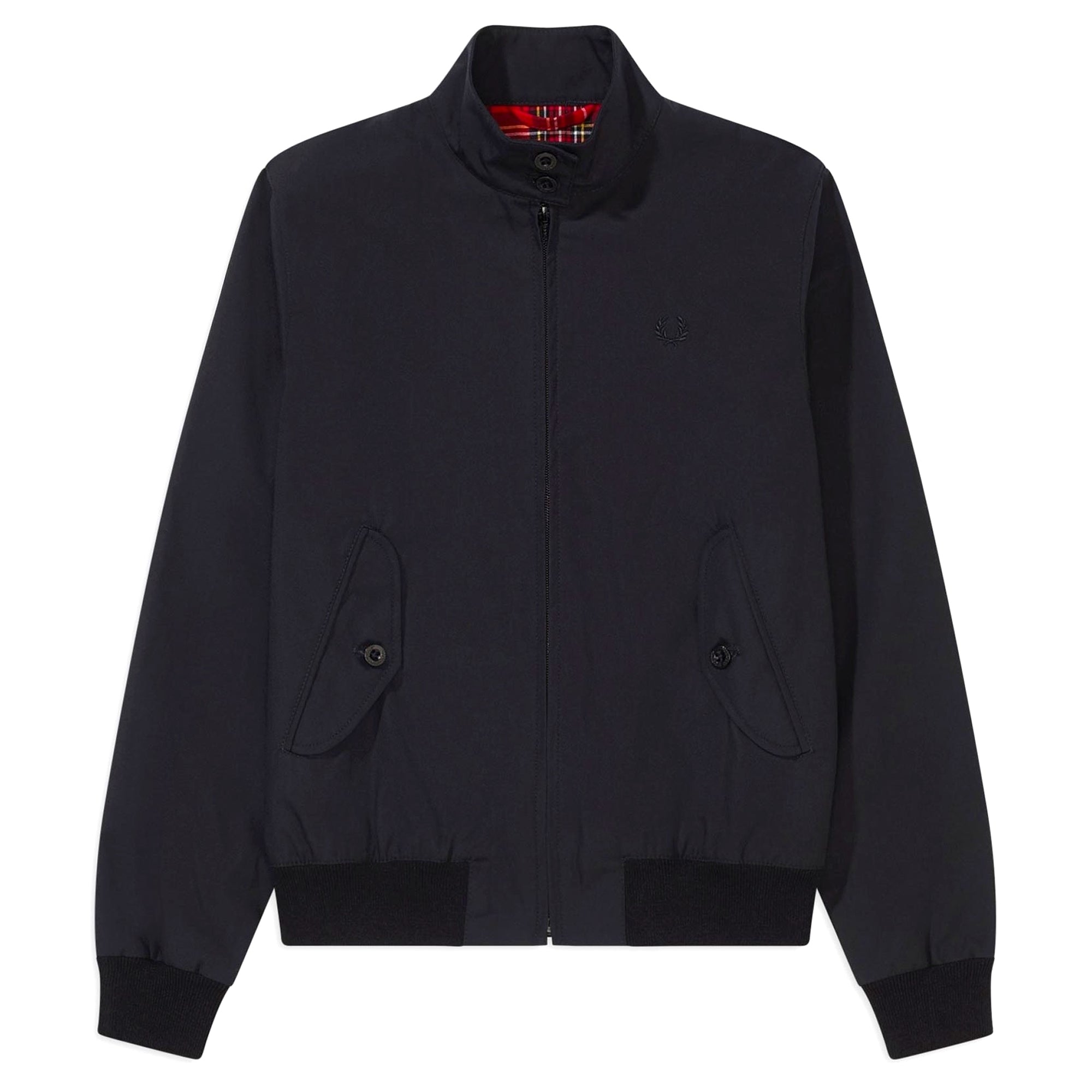 Fred Perry Womens Made in England Harrington Jacket - Black
