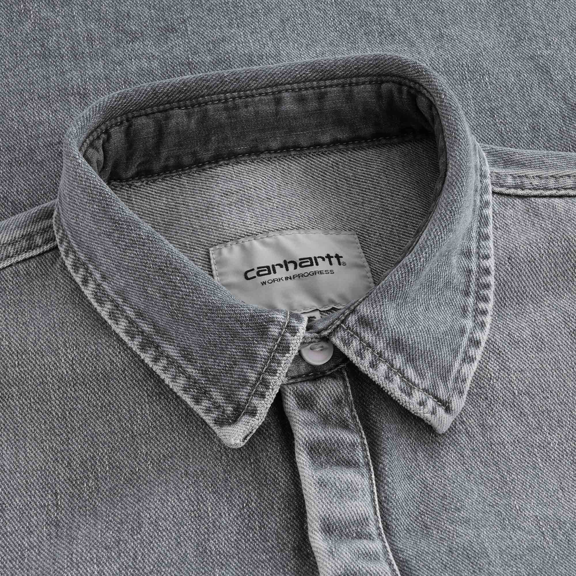 Salinac Shirt Jacket - Black Worn