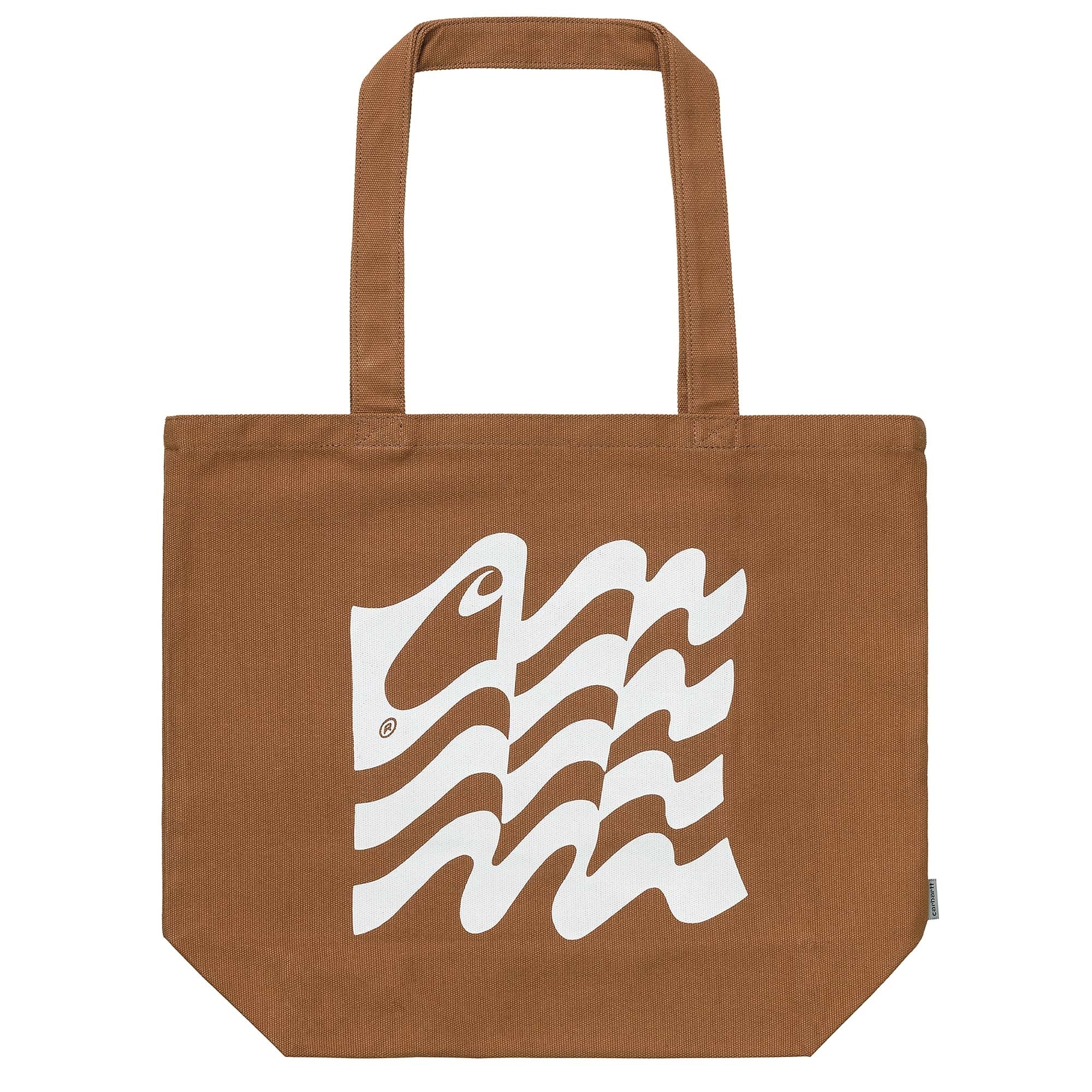 Wavy State Tote - Rum/Wax