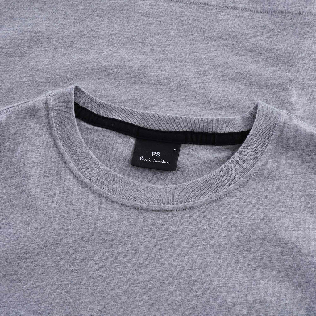 Slim-Fit Organic-Cotton 'Tabletop Football' Print T-Shirt - Melange