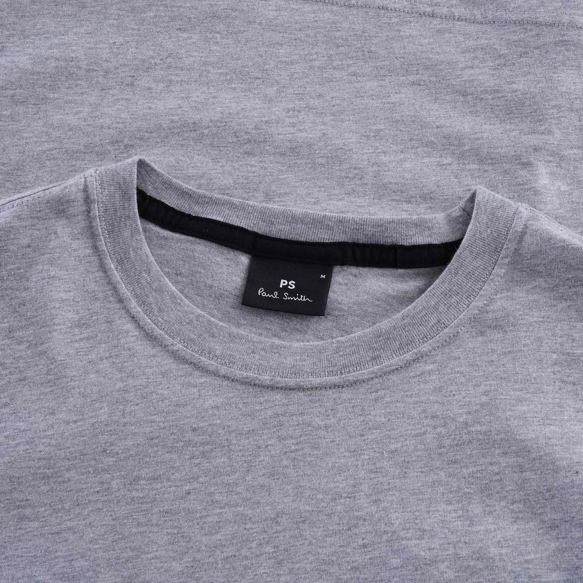 Slim-Fit Organic-Cotton 'Tabletop Football' Print T-Shirt - Melange