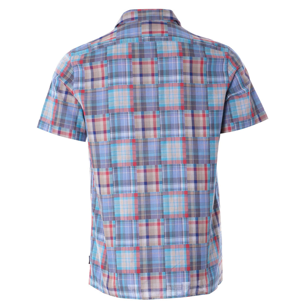 Patchwork Check Vacation Shirt - Green
