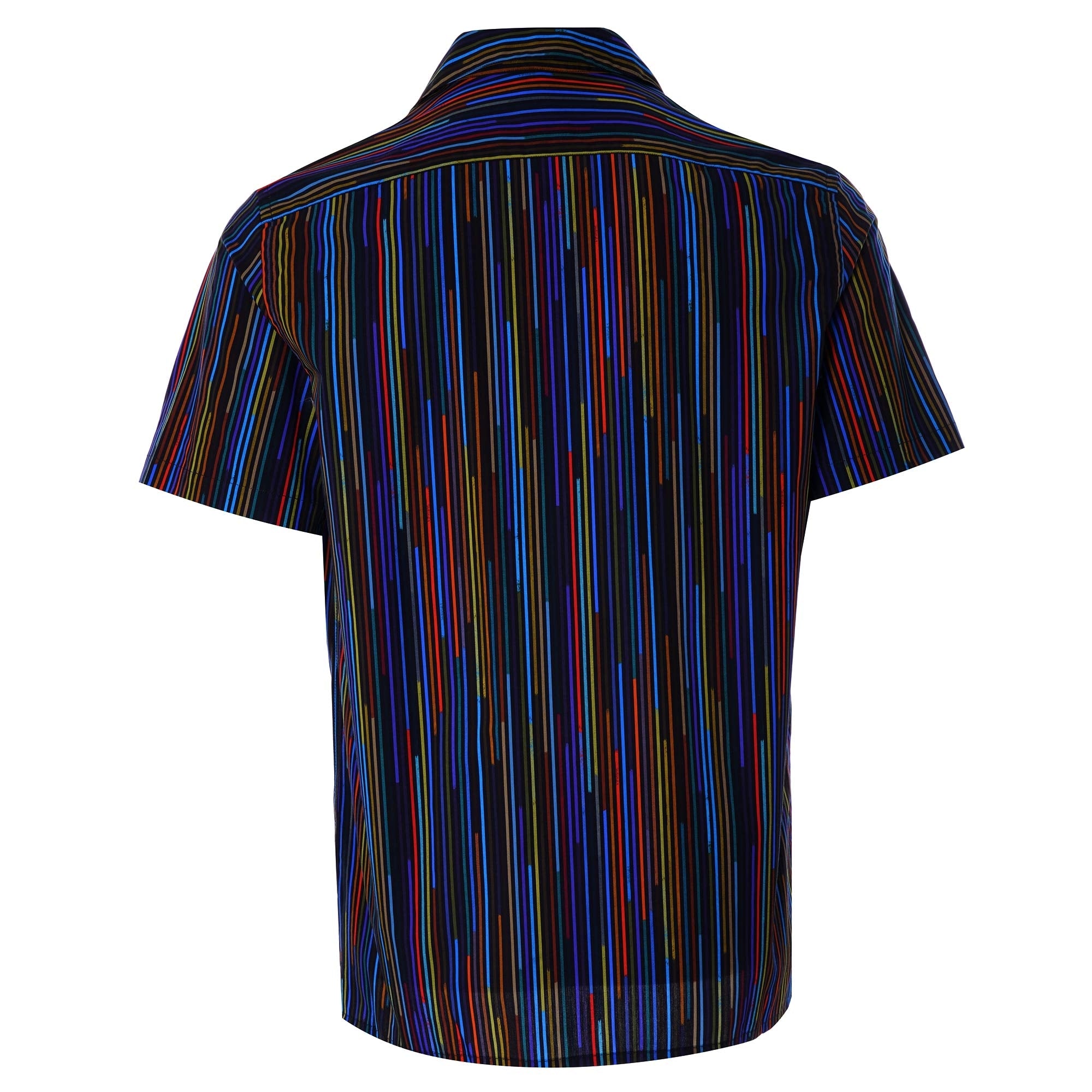 Stripe Vacation Shirt - Black