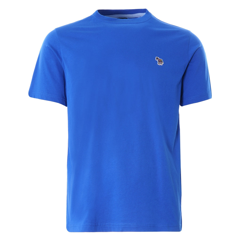 Organic Cotton Zebra Logo T-Shirt - Blue