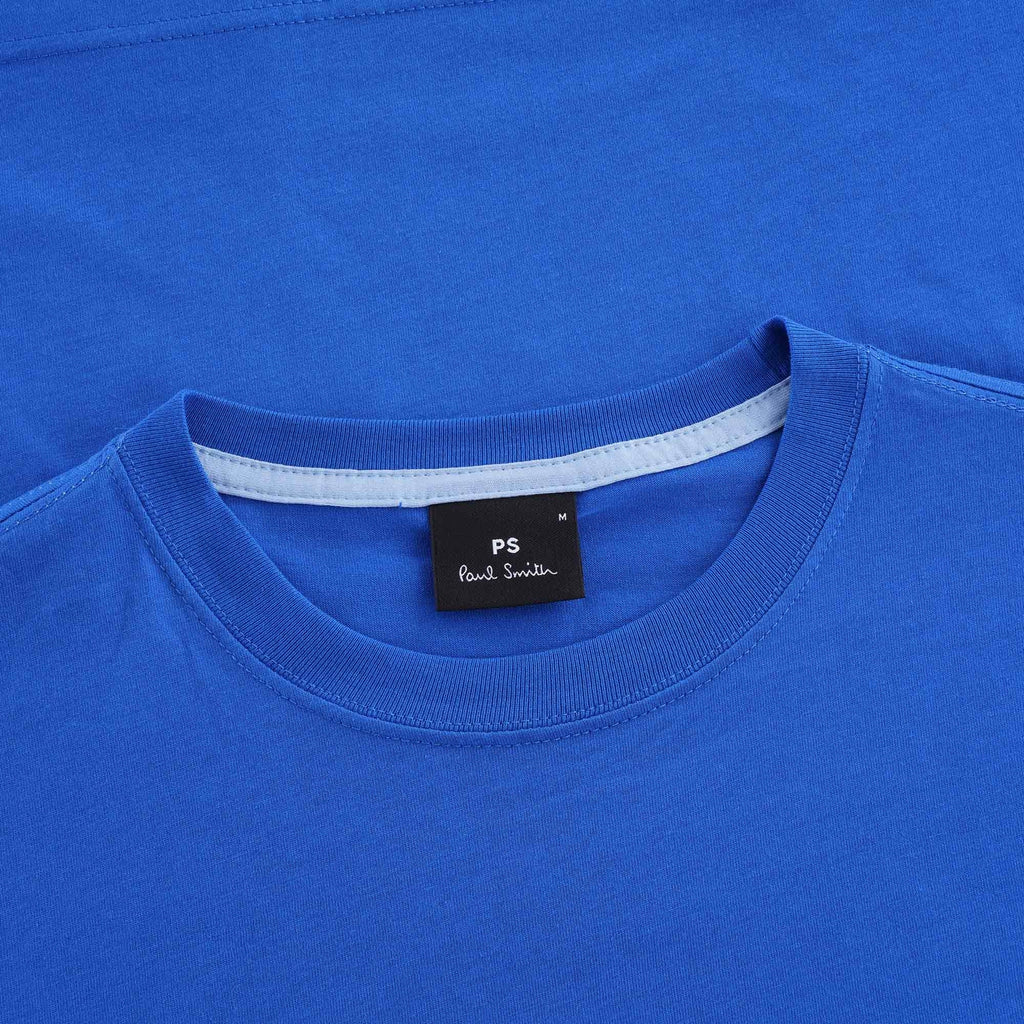 Organic Cotton Zebra Logo T-Shirt - Blue