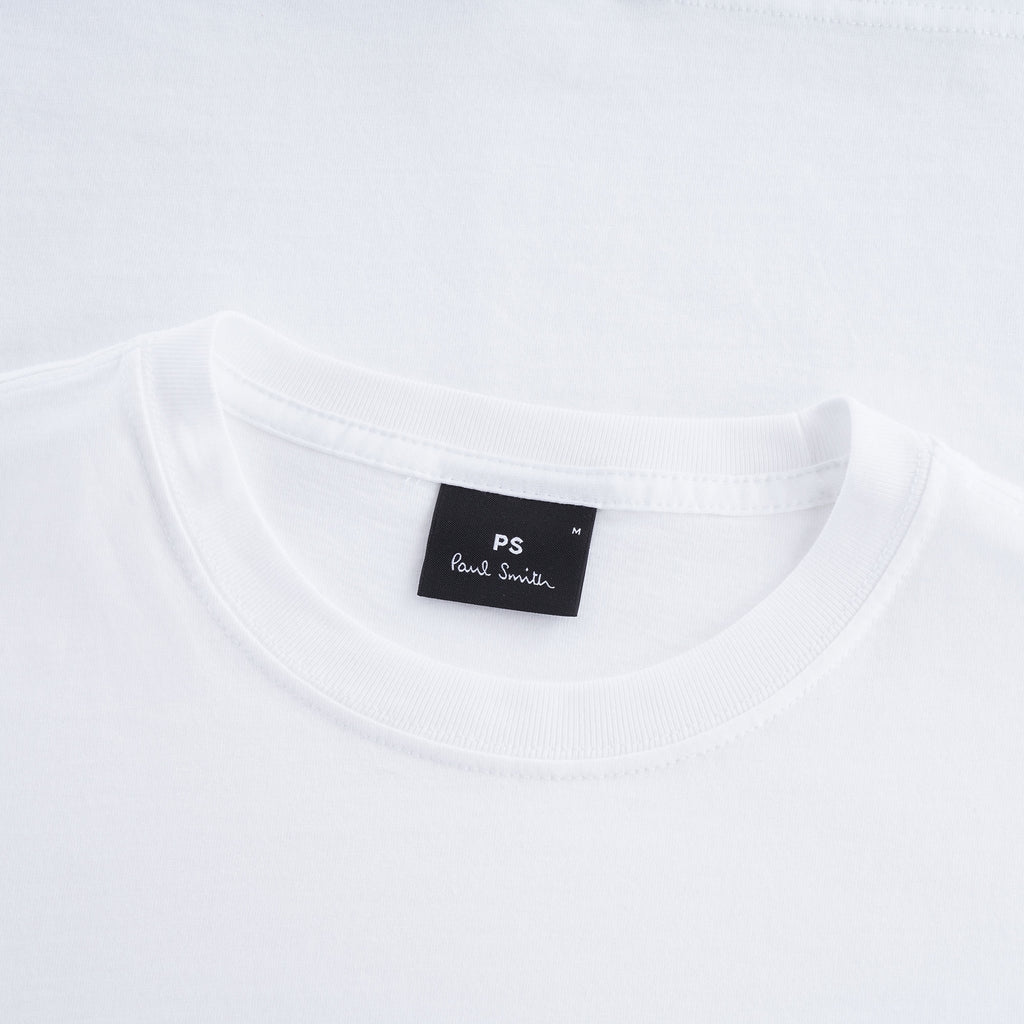 Slim-Fit Organic-Cotton 'Tabletop Football' Print T-Shirt - White