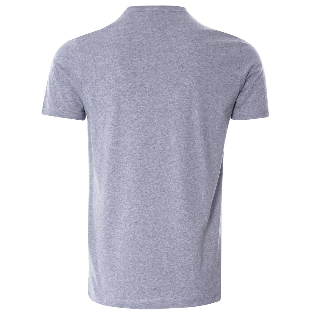 Slim-Fit 'Skater Monkey' Print Organic-Cotton T-Shirt - Melange