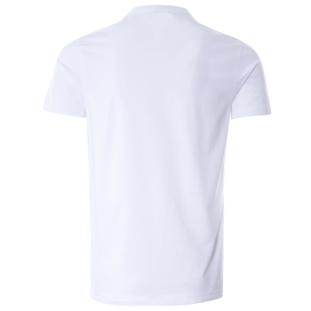 Slim-Fit 'Skater Monkey' Print Organic-Cotton T-Shirt - White