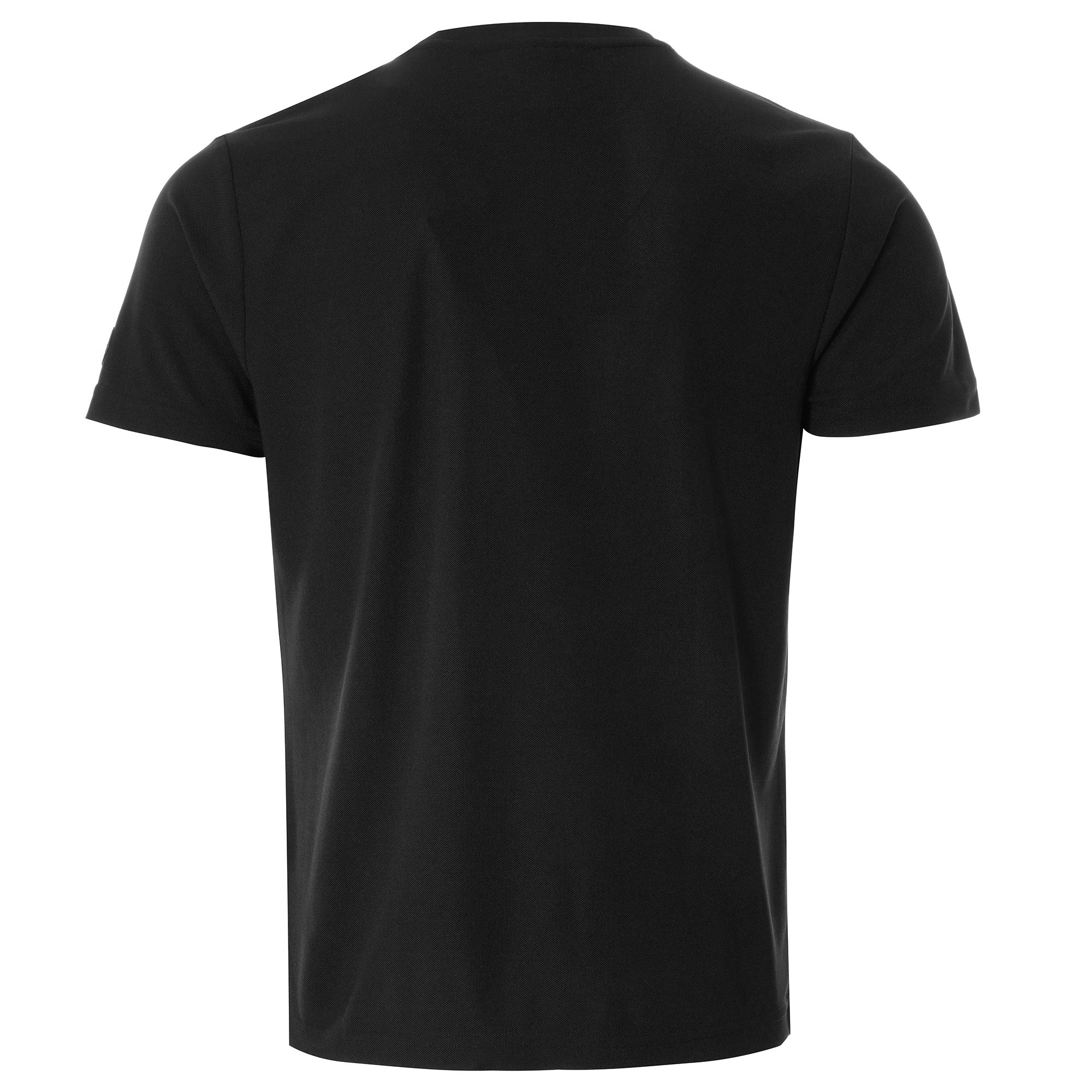 Recycled Piqu T-Shirt - Black