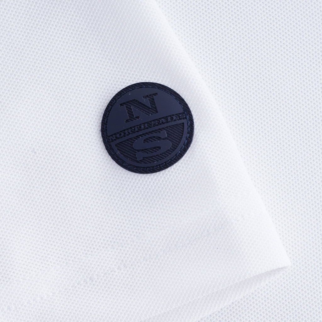 Recycled Piqu T-Shirt - White