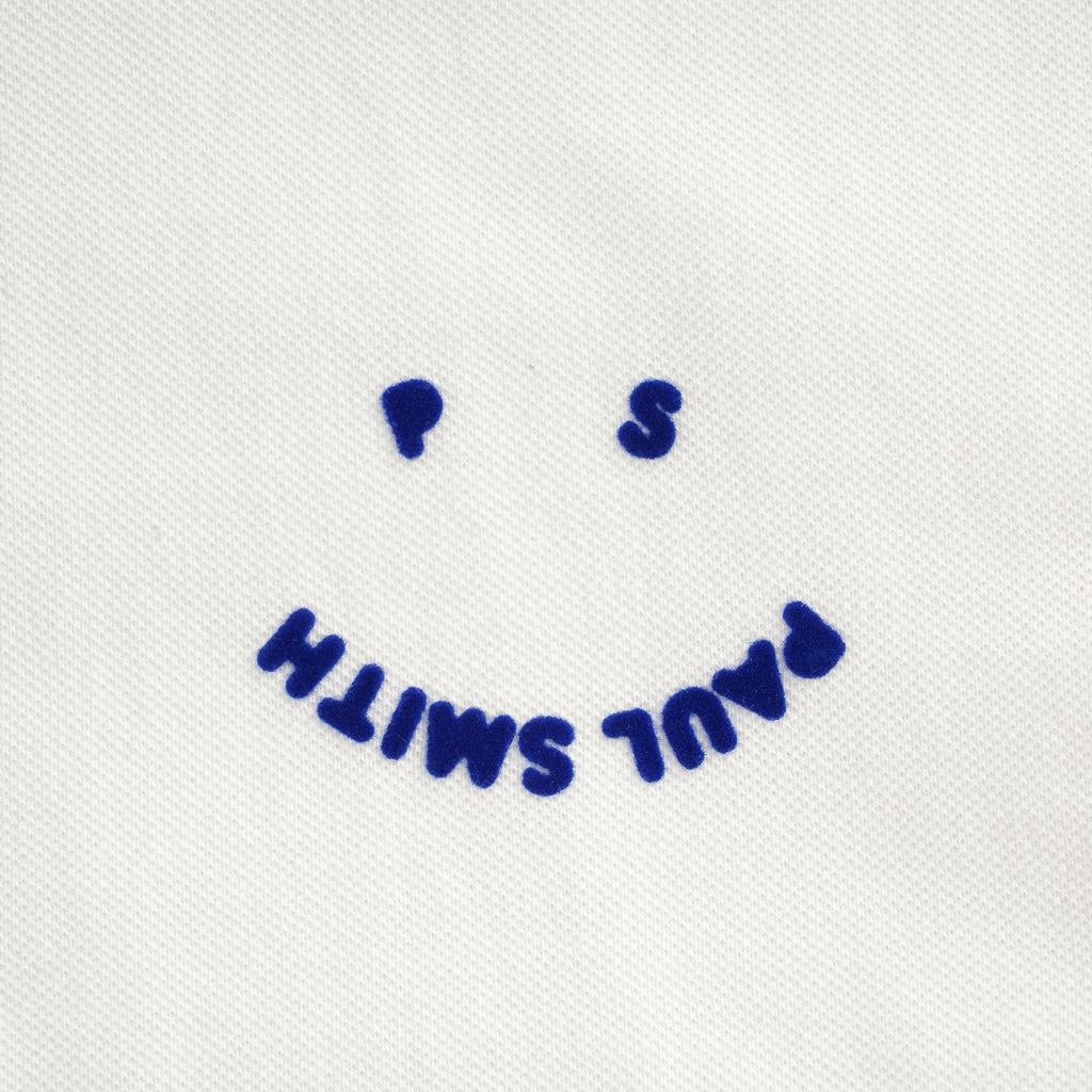 PS Happy' Polo Shirt - White