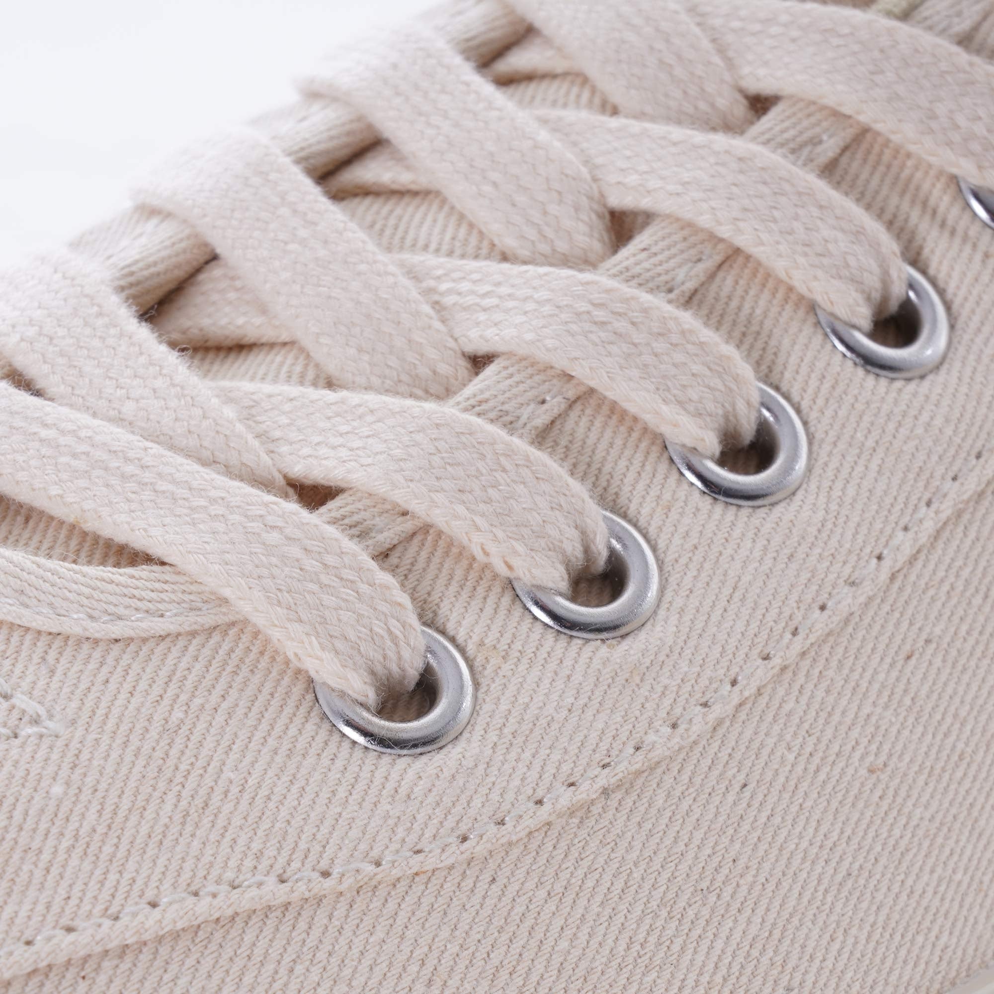 Dellow Canvas Sneaker - Ecru