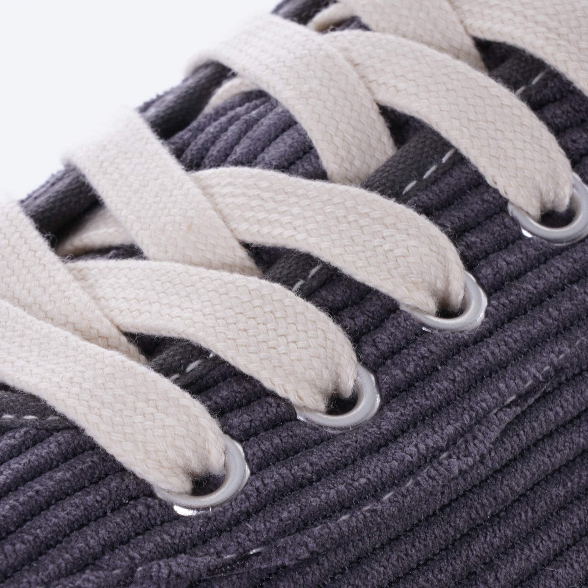 Dellow Cord Sneaker - Grey