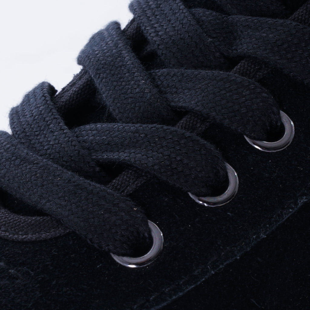 Dellow Suede Sneaker - Black