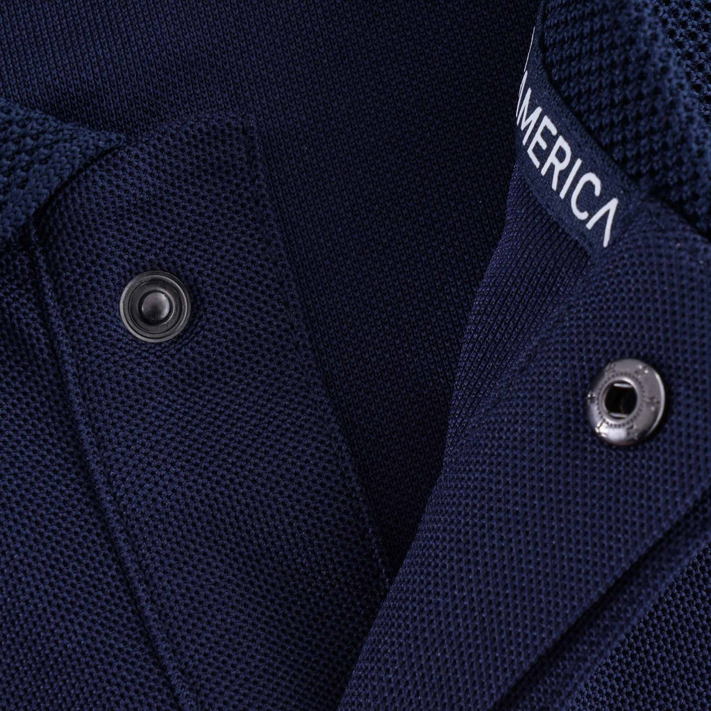 Howick Recycled Piqu Polo Shirt - Blue Navy