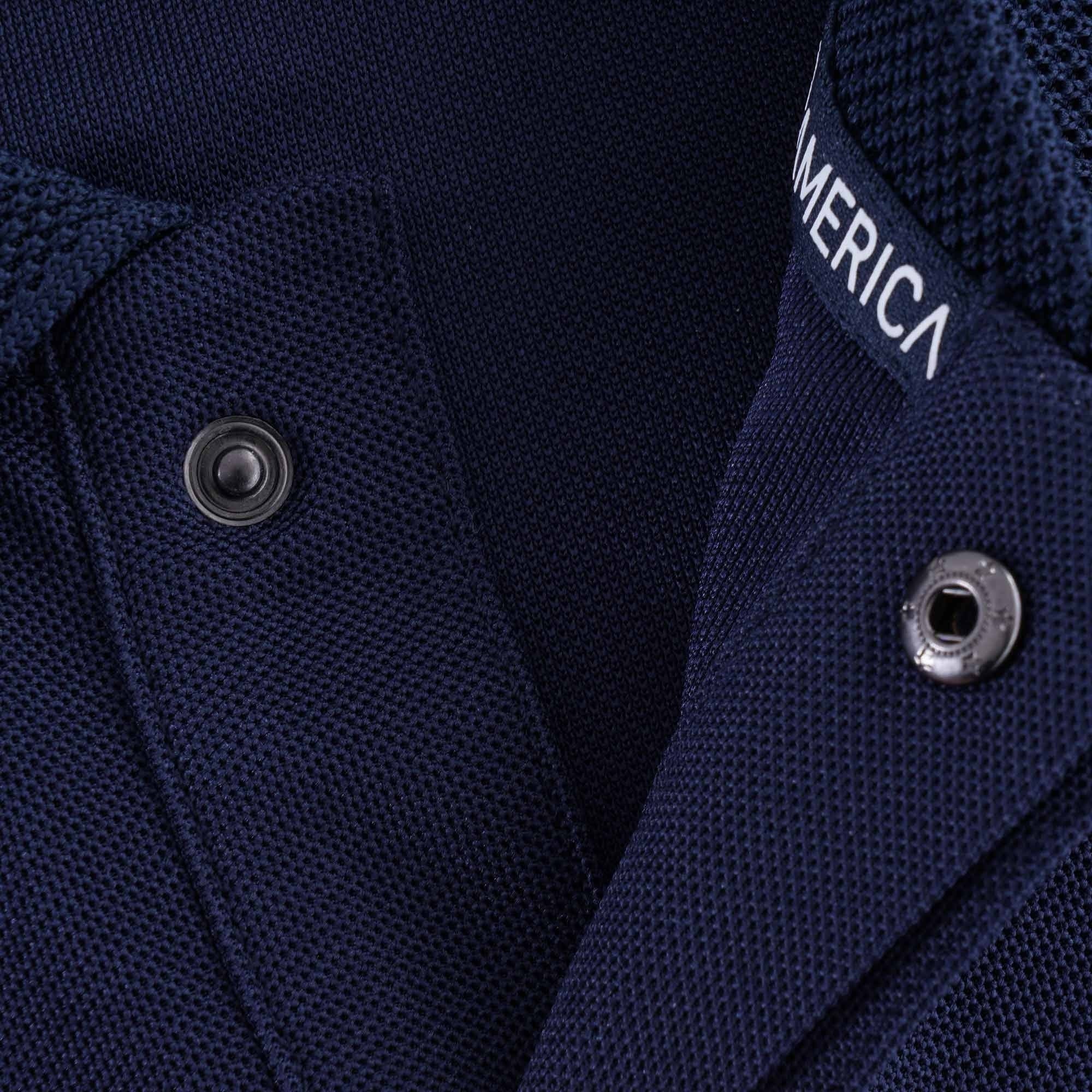 Howick Recycled Piqu Polo Shirt - Blue Navy