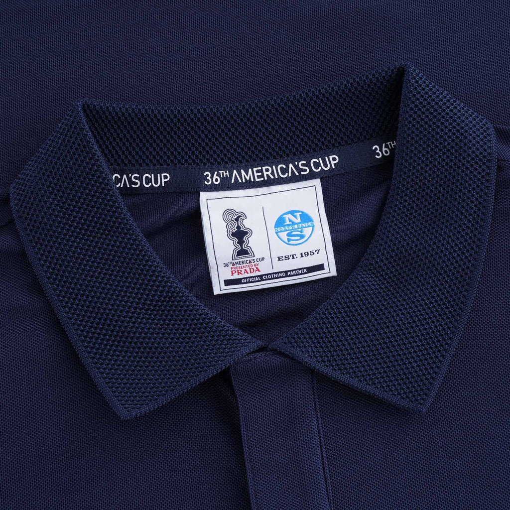 Howick Recycled Piqu Polo Shirt - Blue Navy