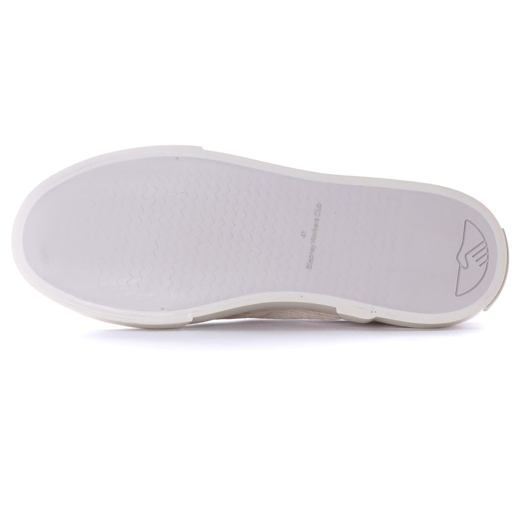 Dellow Cord Sneaker - Ecru