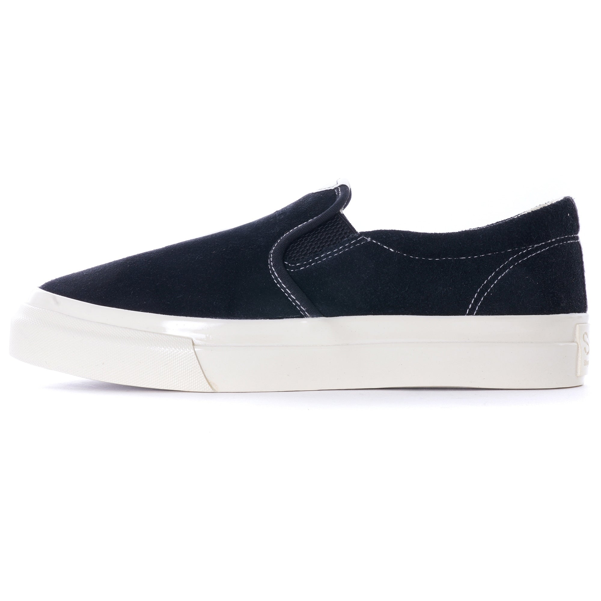 Lister Suede Slip-On Sneaker - Black