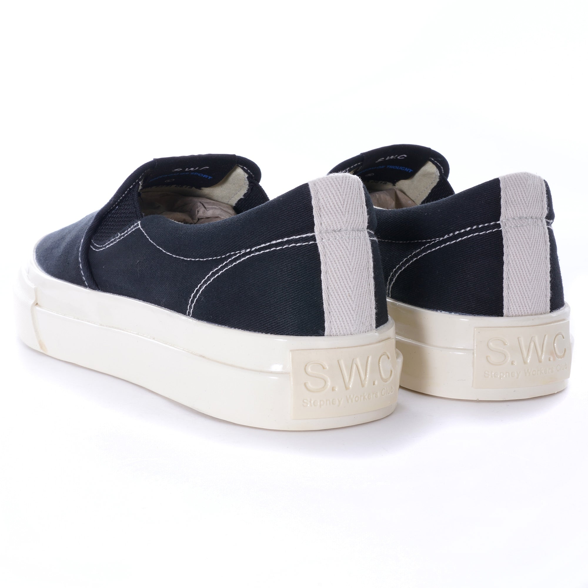 Lister Canvas Slip-On Sneaker - Black