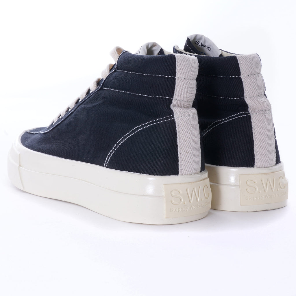 Varden Canvas High Sneaker - Black