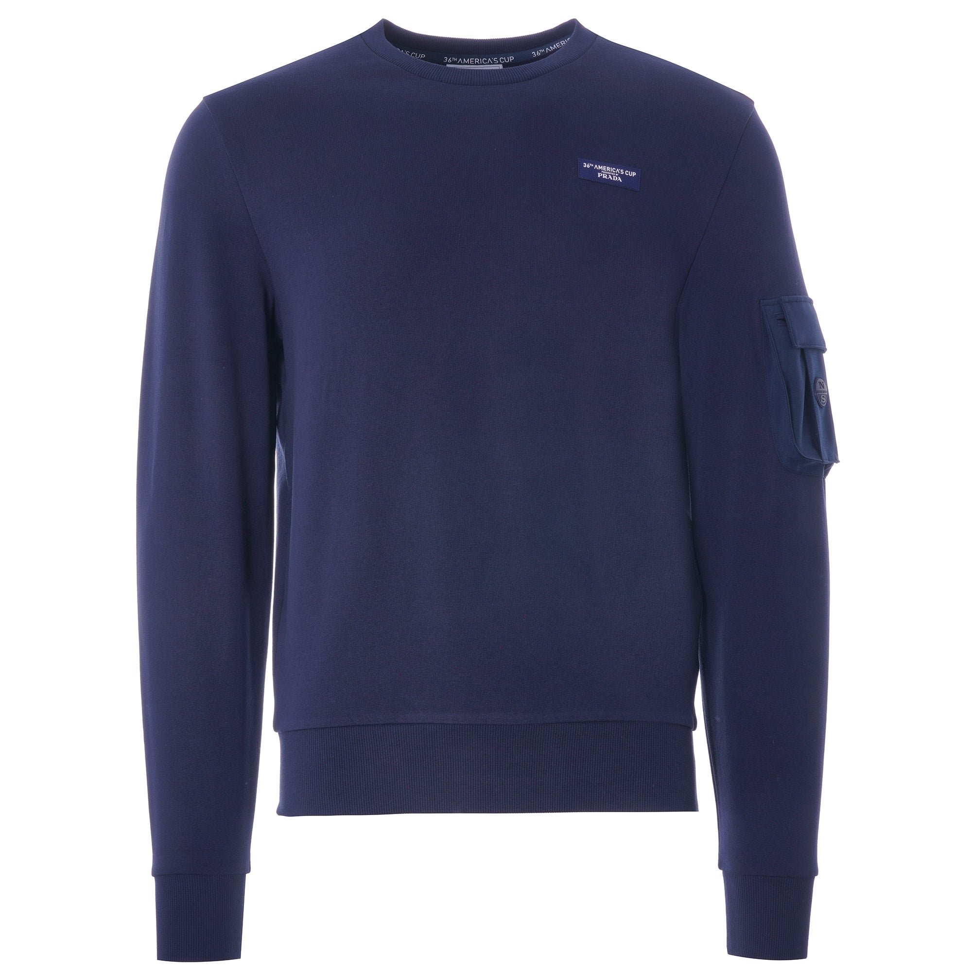 Orewa Stretch Fleece Sweatshirt - Blue Navy