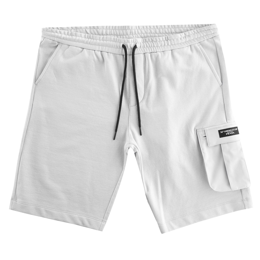 Torbay Fleece Bermuda Shorts - Grey Violet