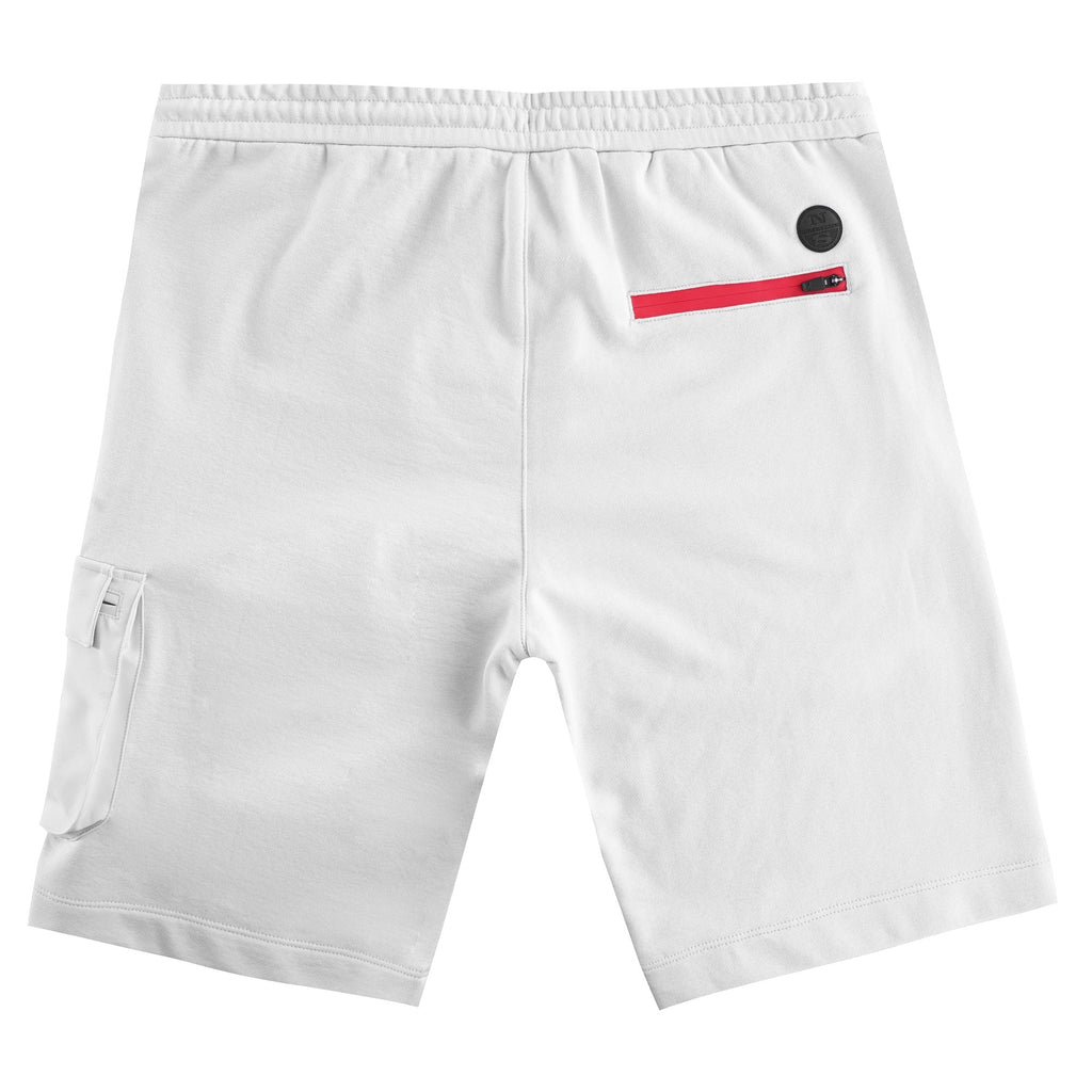 Torbay Fleece Bermuda Shorts - Grey Violet