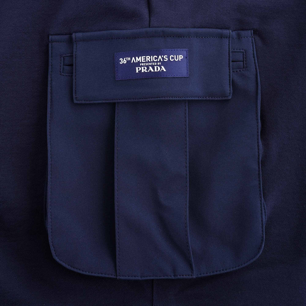 Torbay Fleece Bermuda Shorts - Blue Navy