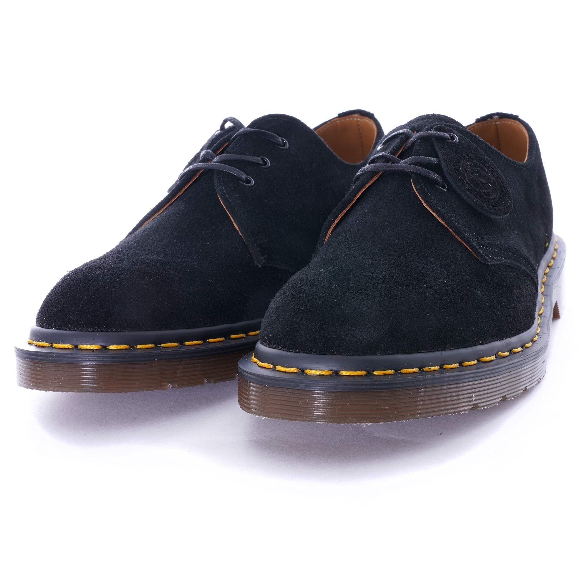 1461 Suede Lace Up Shoes - Black Suede