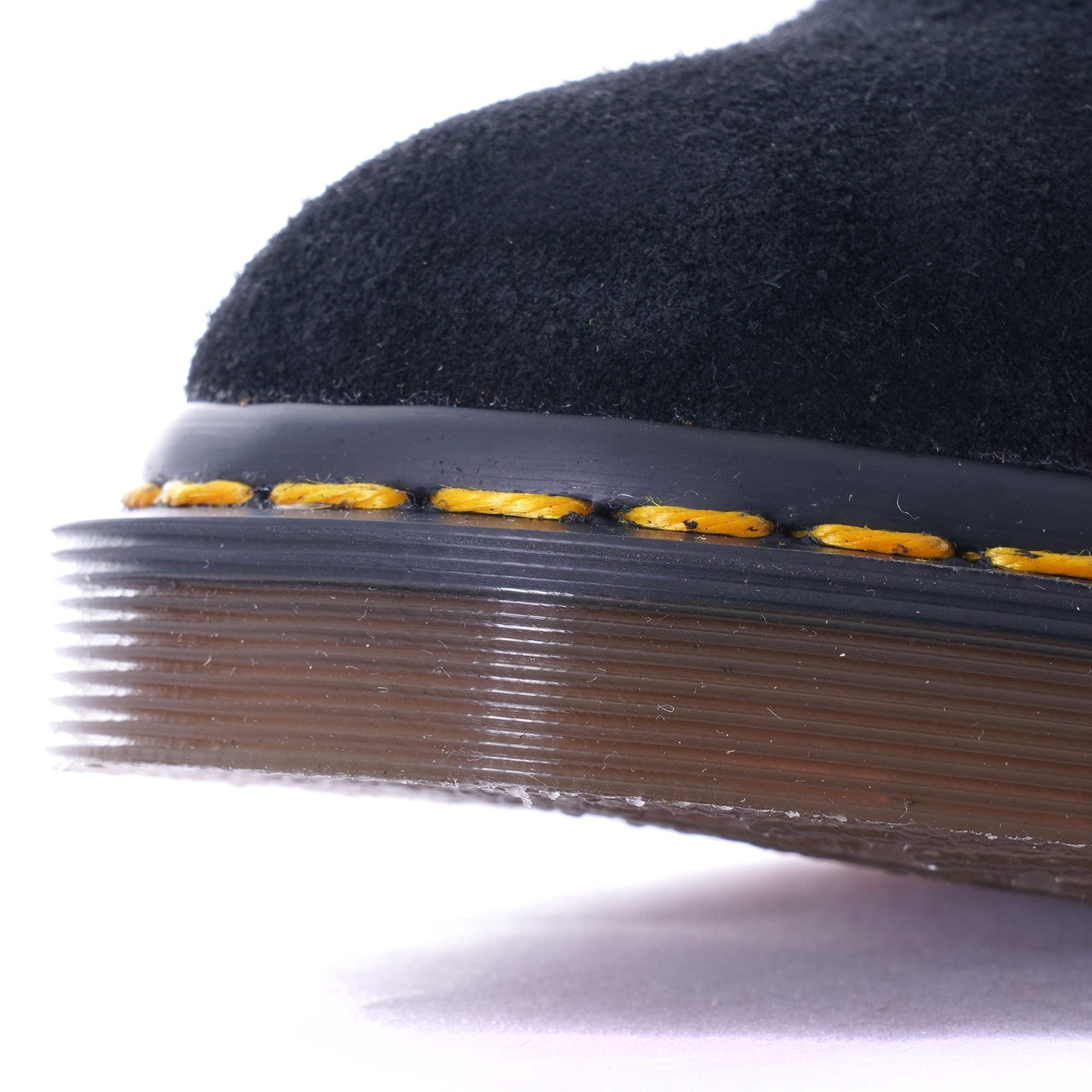 1461 Suede Lace Up Shoes - Black Suede