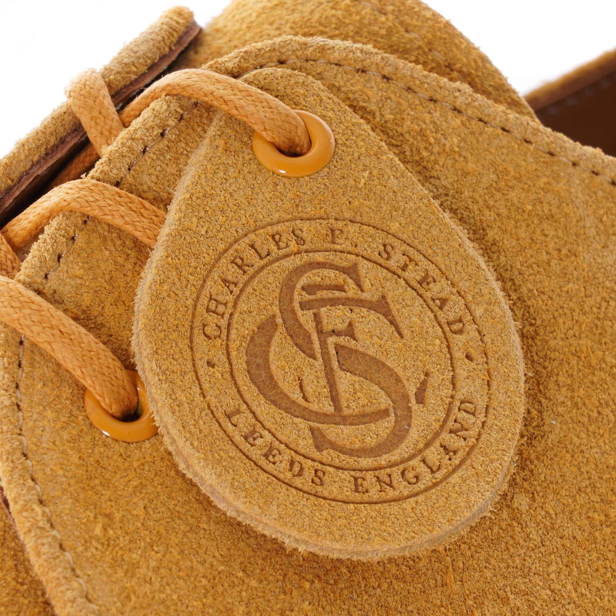 1461 Suede Lace Up Shoes - Sun Yellow