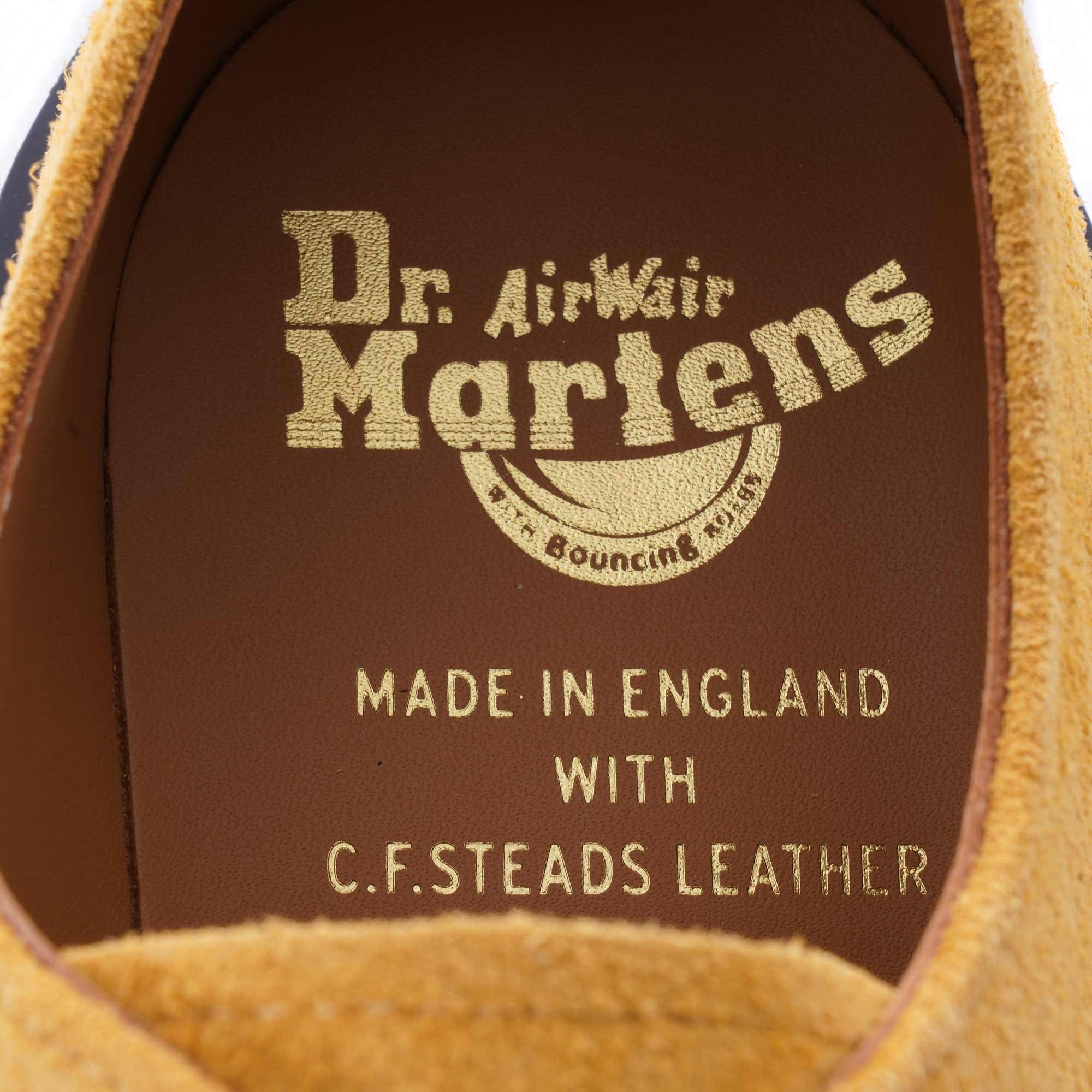 1461 Suede Lace Up Shoes - Sun Yellow