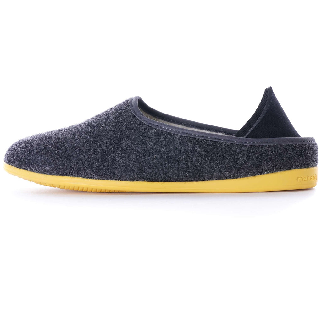 Womens Classic - Dark Grey/Yellow